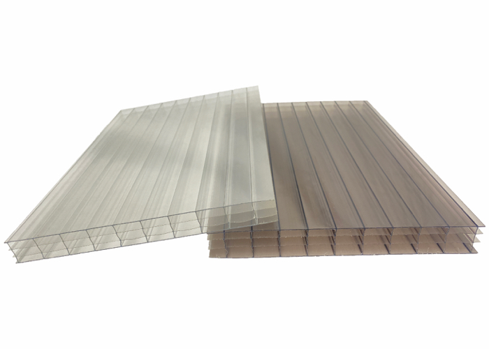 Four wall (Four Layer) Hollow Polycarbonate sheet